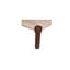 Kaia Outdoor Coffee Table Dark Brown