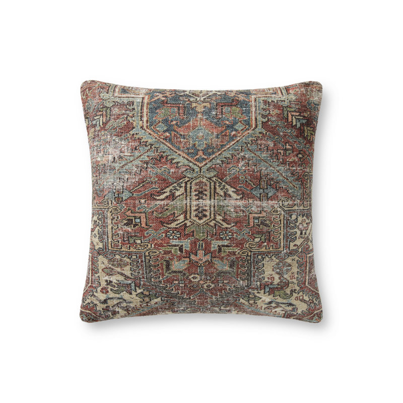Housse de coussin et insert Redwood Square, Polyester/ Bourre en polyester
