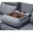 Velvet Sofa (Glider & Motion)