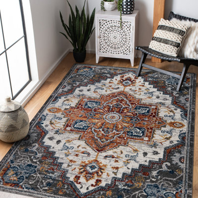 Tapis à motif de velours à poil court Alice