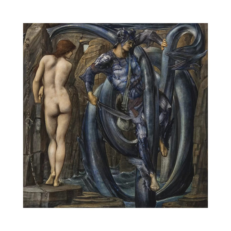 The Doom Fulfilled c.1888 1 Piece Wrapped Canvas Painting, 93.98 cm H x 93.98 cm W x 3.175 cm D
