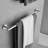 4-Piece Bath Hardware With Towel Bar Towel Rack Towel Hook And Toilet Paper Holder Set In Polished Chrome-117789509
