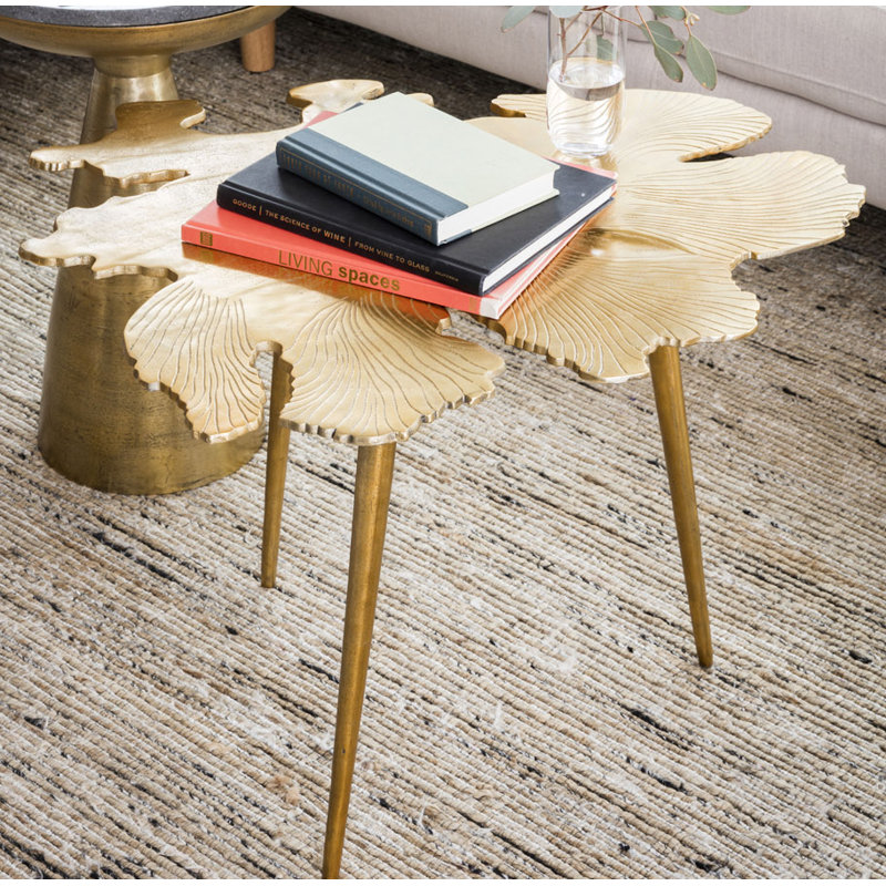 30" Bar Stool with Cushion, Gold Top/Gold Base