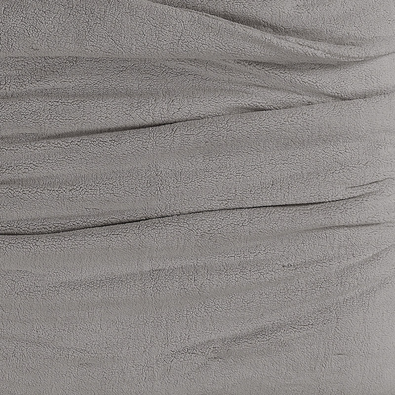 Brooklyn Loom Marshmallow Sherpa Comforter Set, Queen Comforter + 2 Standard Shams, Gray