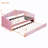 Twin Velvet Upholstered Daybed with Trundle, USB Ports and Pockets-1951330676