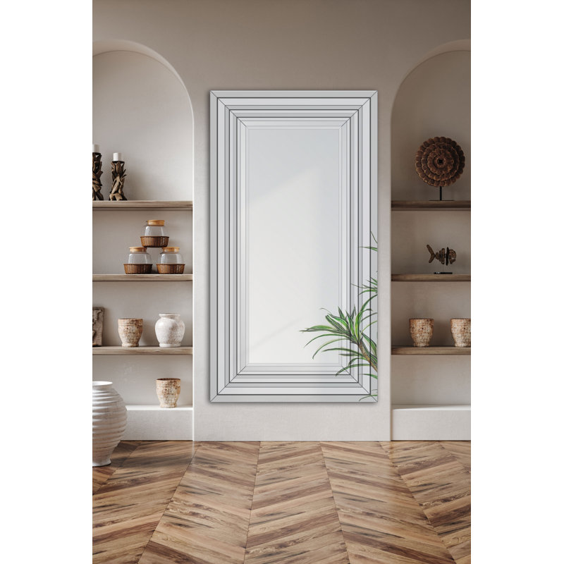 Tyrianna Glass Rectangle Mirror