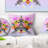 Bright Paris Eiffel TowerCartoon - Abstract Printed Pillow-29517114-29517117