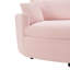 Très grand canapé-lit double avec méridienne 102,3 po, canapé-lit rembourré avec siège profond et ports USB pour le salon, rose-1945503671