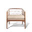 Chaise de patio avec coussins Ness