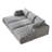 Compression Sofas, 102 Inch Corduroy Modular Cloud Couch, Modern Home