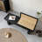 Modern Simple Black Bench