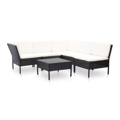 6 Piece Lounge Chair with Cushions