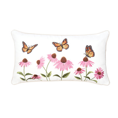 Butterfly Garden Indoor/Outdoor Lumbar Pillow