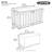 Lifetime 50.3'' W 116 Gallons Water Resistant Polyethylene Plastic Lockable Deck Box in Tan
