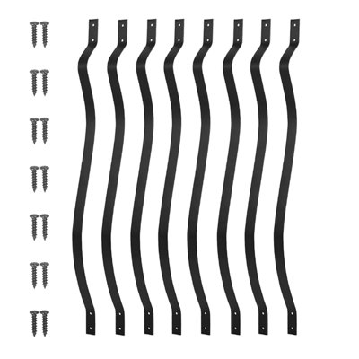32.25" Metal Deck Railing Baluster,Set Of 51