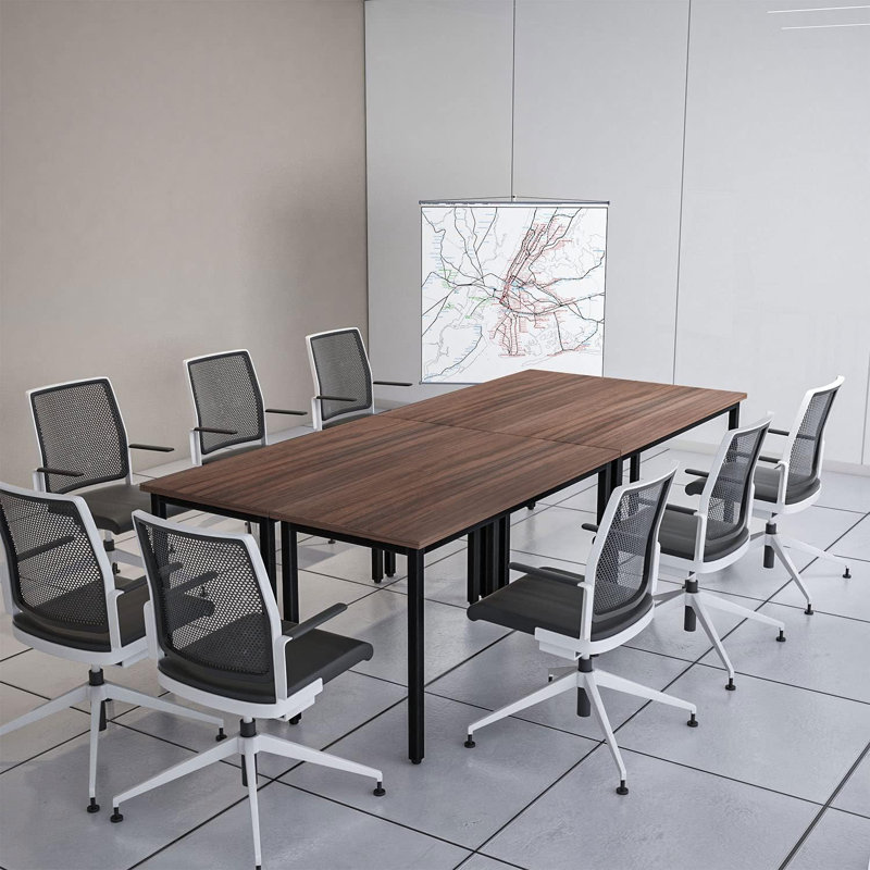 Table de conférence Carlsbad, Noyer