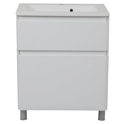 Meuble-lavabo simple avec plateau 23,4 po Julliet