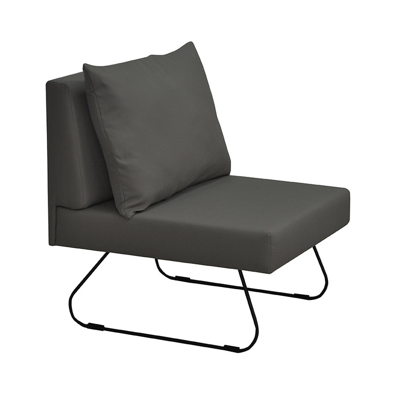 Sit Upholstered Accent Chair, Graphite