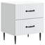 43cm W Engineered Wood Bedside Table