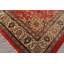 Tapis traditionnel rose en laine noué à la main 9 pi 4 po x 13 pi 2 po