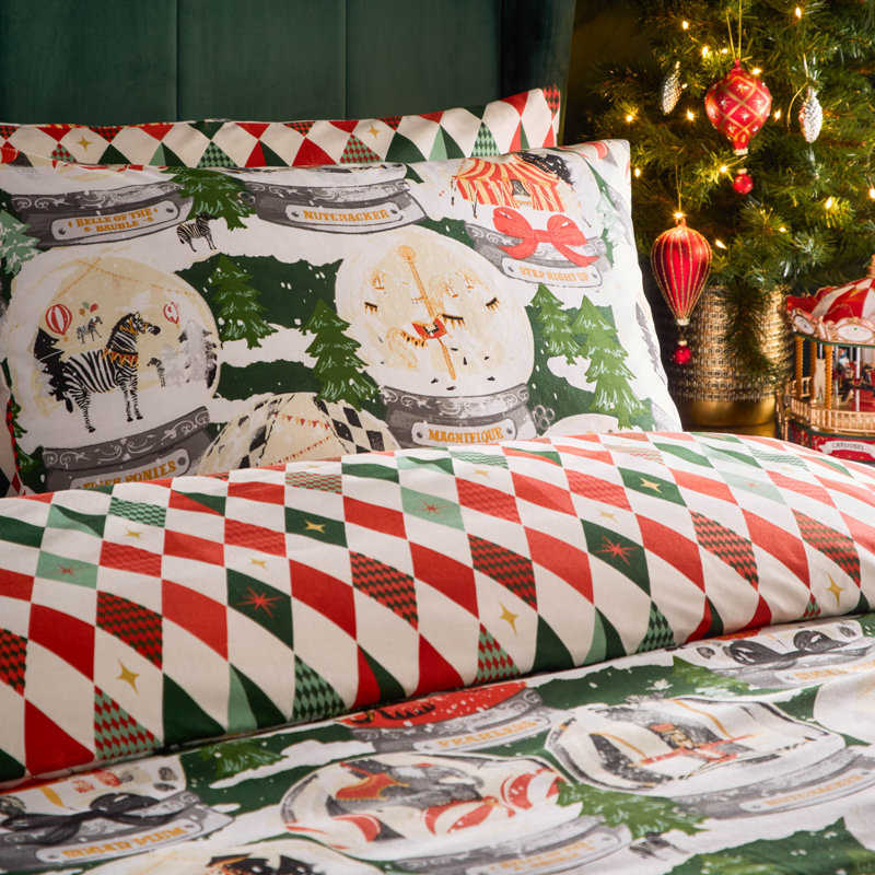Abstract Duvet Cover Set with Pillowcases Included, Queen Duvet Cover + 2 Standard Pillowcases