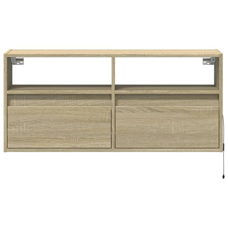 Dallton Unfinished TV Stand, Sonoma Oak, 100cm