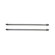 Adjustable Café Curtain Rod 1/2" Diameter - Extends 19.8" To 30.1" | Evideco Brand 2 thumbnail image