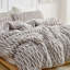 Ensemble d'édredon surdimensionné Wrinkle Rolls Chunky Bunny - Coma-107667360-107667361