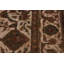 Tapis oriental ivoire / rouge en laine noué à la main à motif plat 8 pi 3 po x 11 pi 1 po