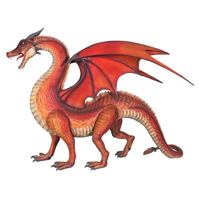 Welsh Dragons Monument-Sized Statue