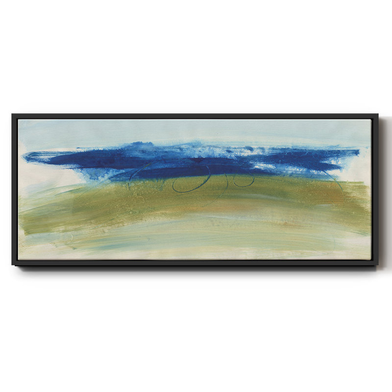 Mirages I- Framed Canvas