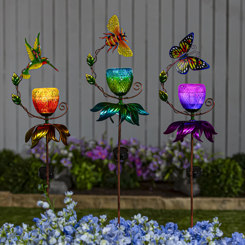 Bee Solar Garden Stake