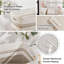 Grand panier à linge en corde de coton avec poignées, panier de rangement décoratif pour couvertures, oreillers et vêtements, organisateur tissé pliable pour le salon et la chambre à coucher, panaché jaune