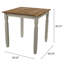 Table de salle à manger 29,53 po Cammack-1456459400-1456459401