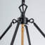 4 - Light Dimmable Lantern Drum Chandelier-164076763-164076764