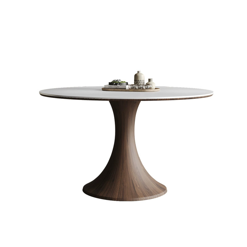 Table de salle à manger blanche, H 29,53 po x L 43,31 po x l 43,31 po