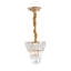 Crystal Semi Flush Mount