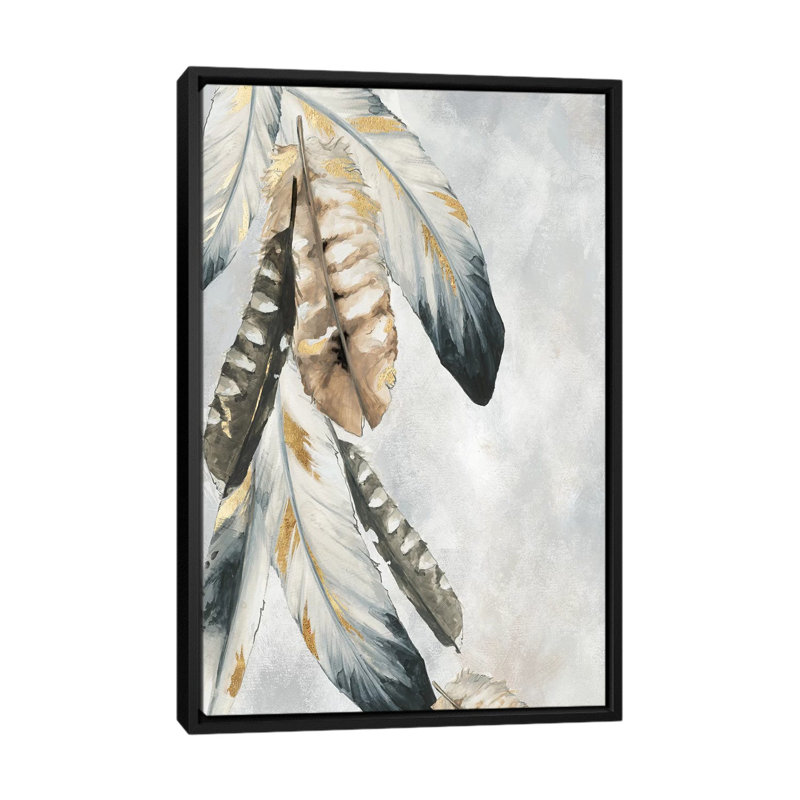 «Golden Bunch», reproduction sur toile, H 26 po x l 18 po x P 1,5 po, Toile avec cadre noir, Pas de tapis