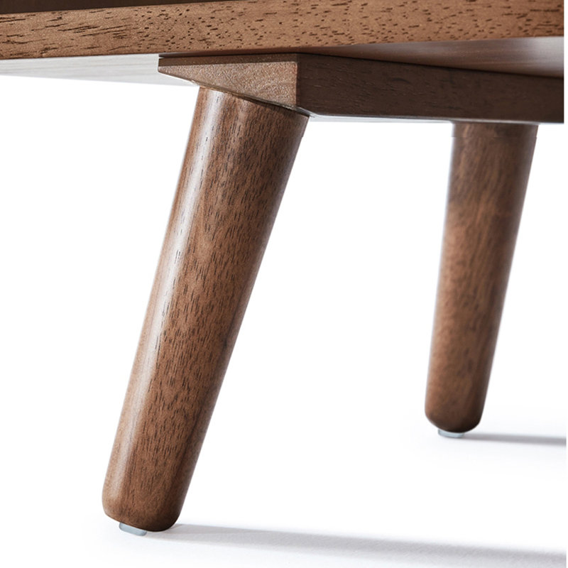 Meuble télé en bois massif de style américain