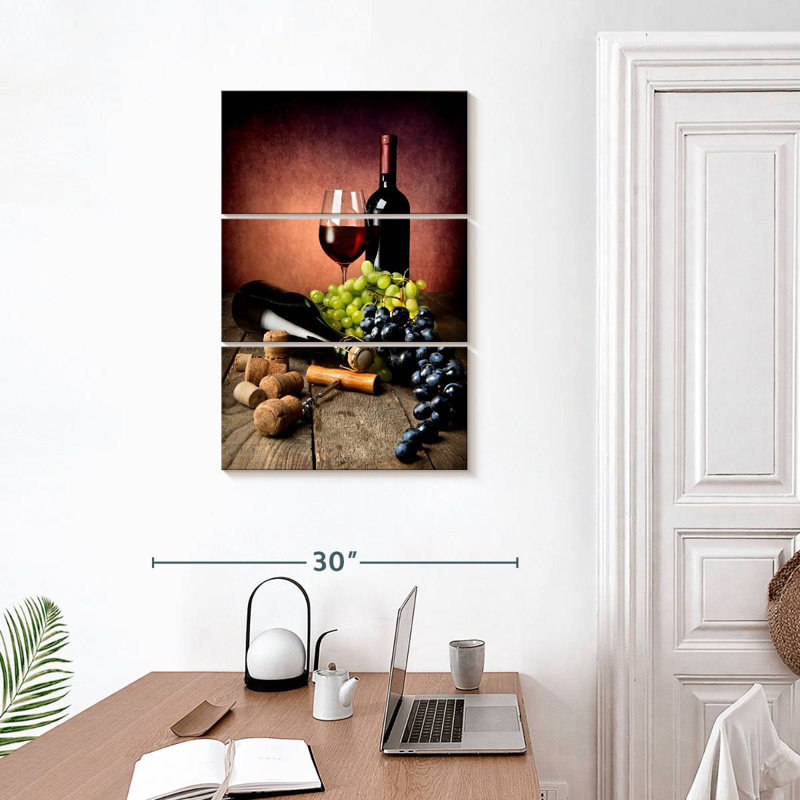 Yarlin exquis vin rouge, H 32 po x l 20 po