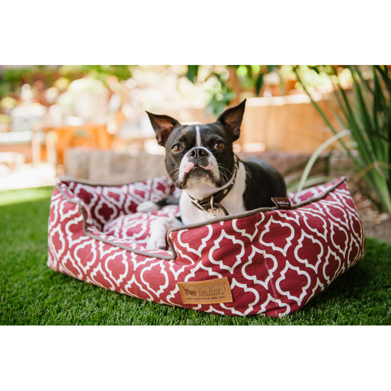 Lit pour chien marocain , Marsala, Moyen (l 31 po x P 25 po x H 8 po)