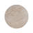 Outdoor/Indoor Lightweight Concrete Side Table,Travertine Finish