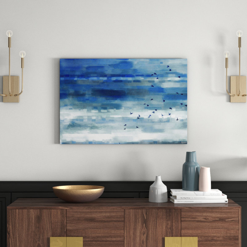 1 Piece Wrapped Canvas Wall Art, 61cm H x 91cm W