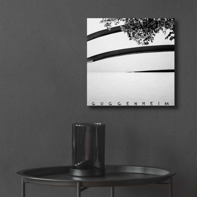 «NYC Guggenheim» par Nina Paponcek, art mural en verre acrylique