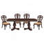Magnifique table de salle à manger rectangulaire de conception traditionnelle 1pc