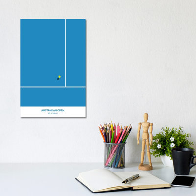 Australian Open by Avesix - Wrapped Canvas Print