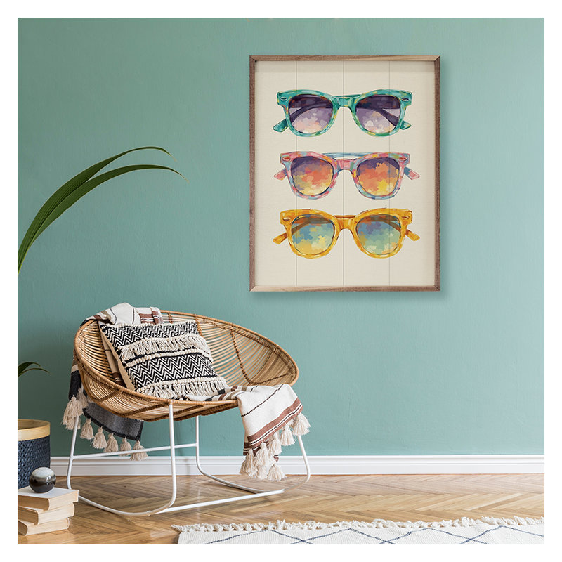 Lunettes de soleil amusantes, H 10 po x l 8 po