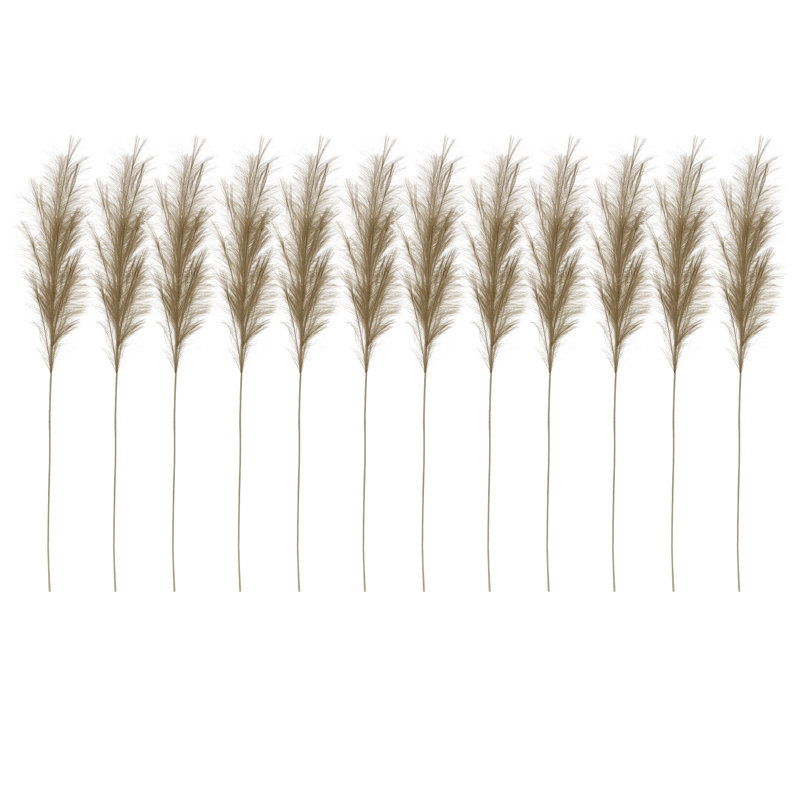 Ensemble de 12 pelouses artificielles, Brun clair