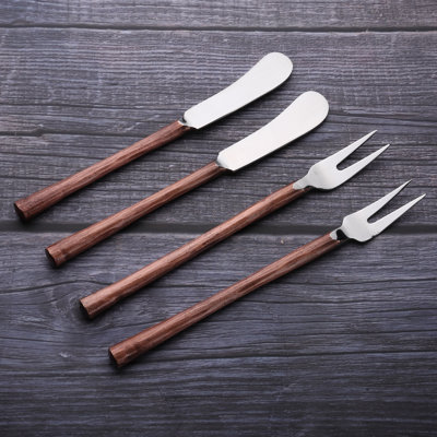Josaiah Stainless Steel Cheese Serving Set