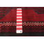 Tapis rouge foncé Dequita 2 pi 11 po x 4 pi 7 po